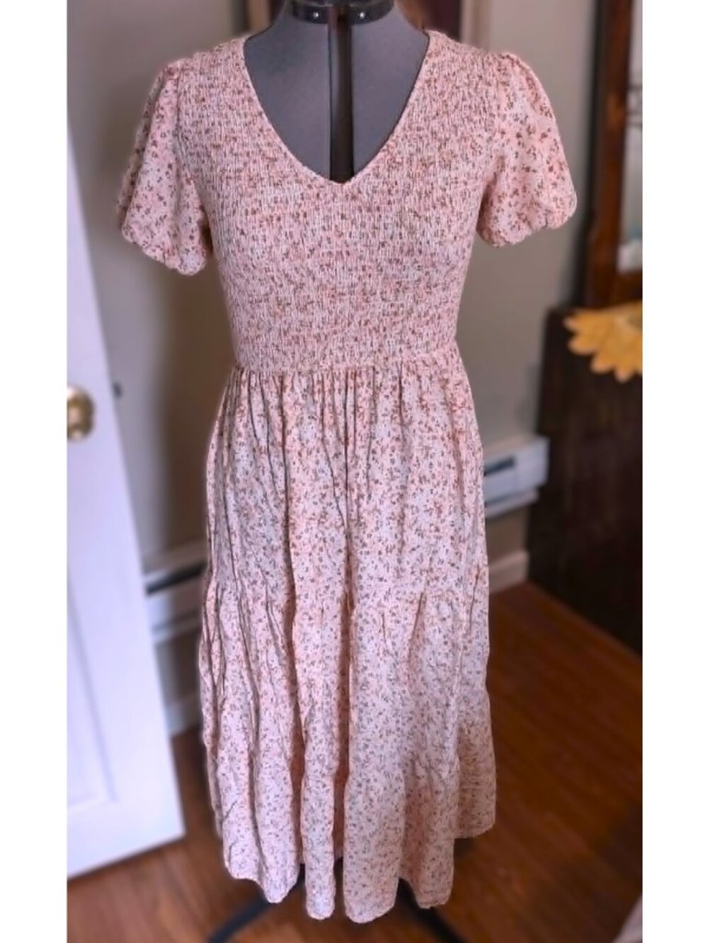 Smocked Maxi Dress
